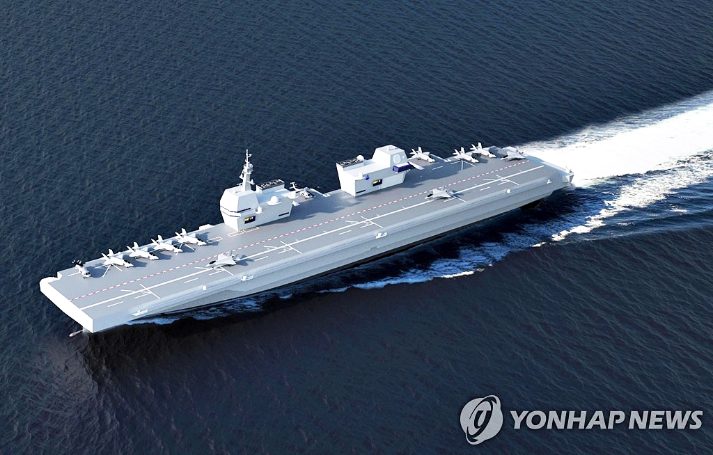 "일본·중국 전혀 부럽지 않다" …여태껏 본 적 없는 韓 해군의 '특급 전력', 어마어마한 정체 봤더니 2 유무인 전력 모함