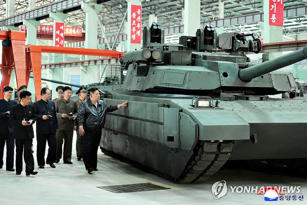 북한 전차