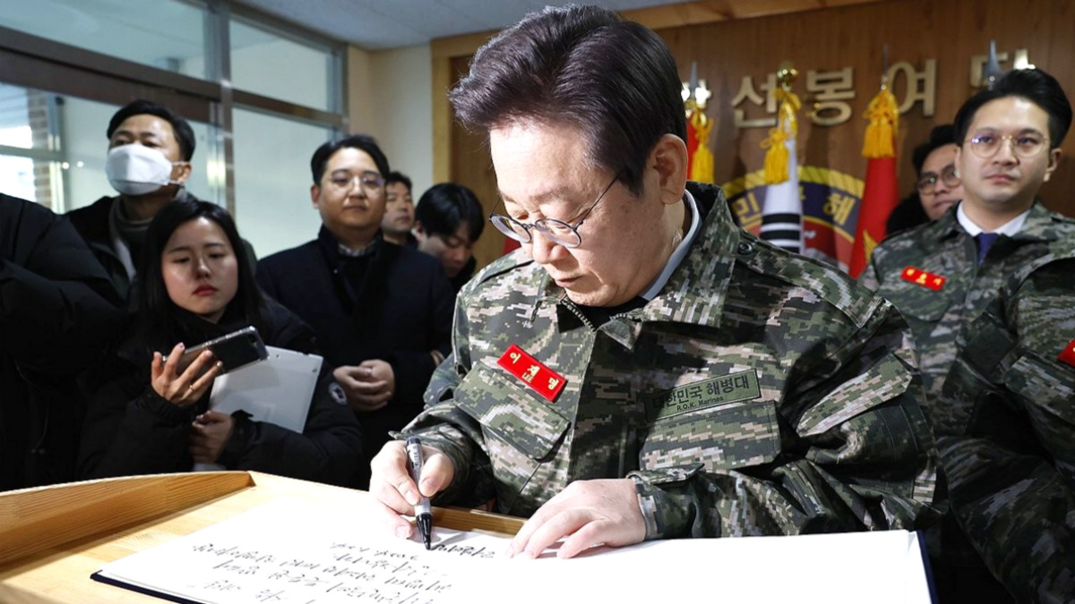 해병대 방문