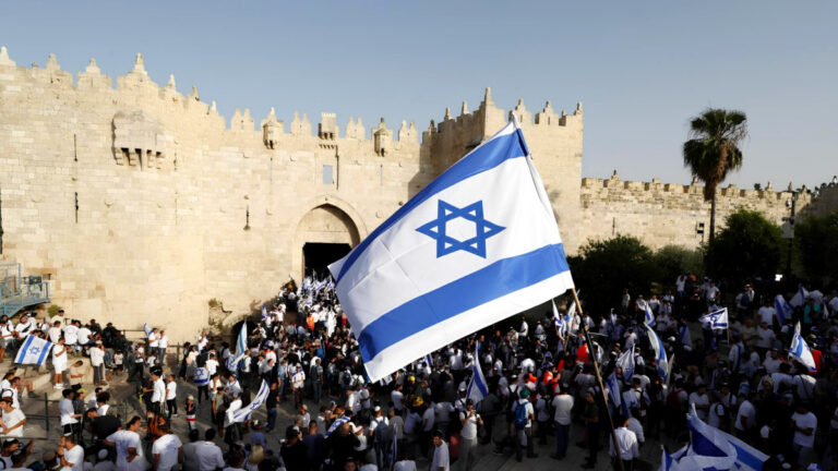 이스라엘 깃발 행진