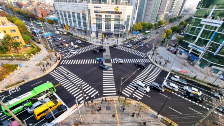 대각선 횡단보도