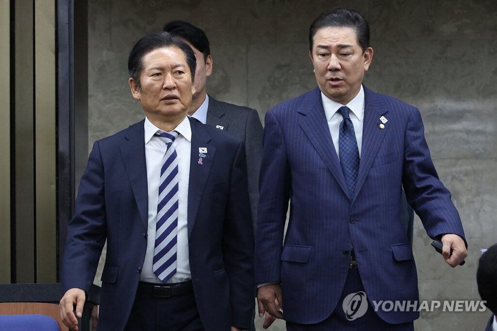 당내 갈등 전면화