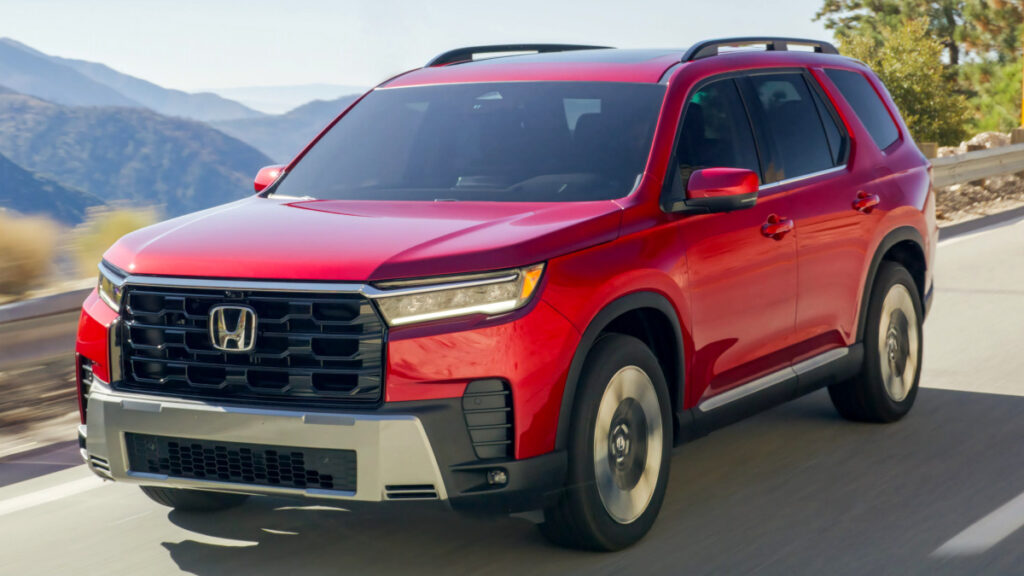 혼다 파일럿 공개