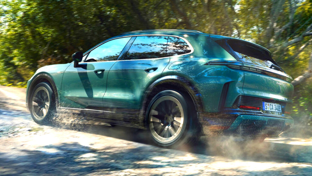 "남자들 마음에 제대로 불 지폈다"…1,100마력 이상의 퍼포먼스, 포르쉐 작정한 '이 차' 정체가? 1 카이엔 일렉트릭