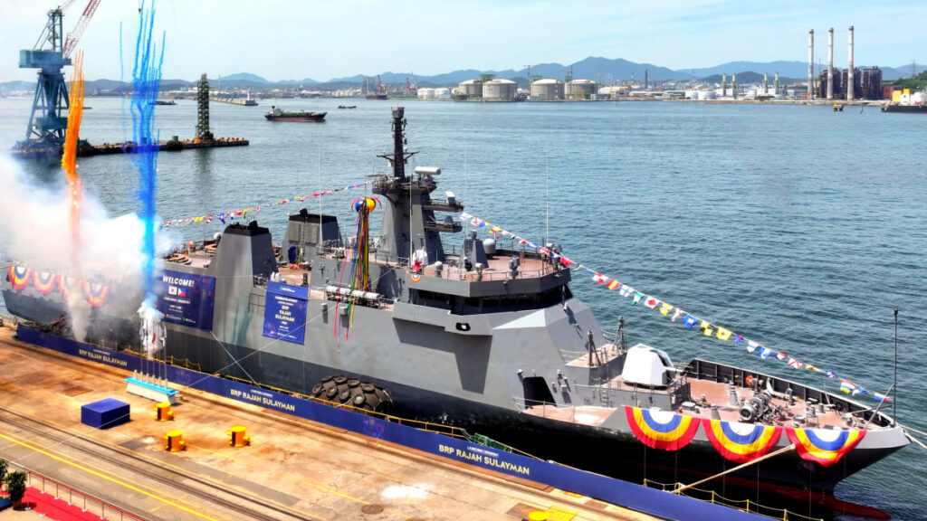 라자 술라이만급 원양 초계함