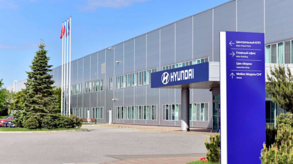 현대차 러시아 상트페테르부르크 공장