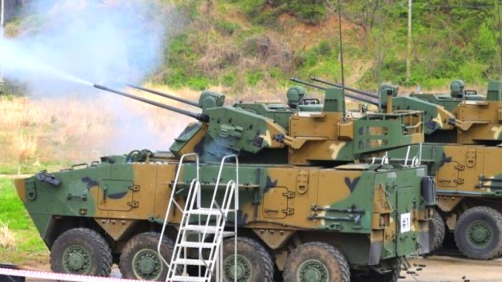 30mm 대공포 훈련