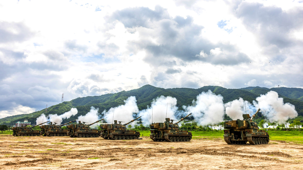 포탄 사격 훈련