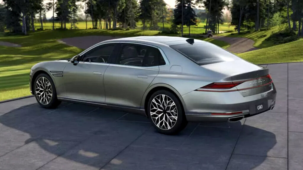 제네시스 G90 급제동 리콜