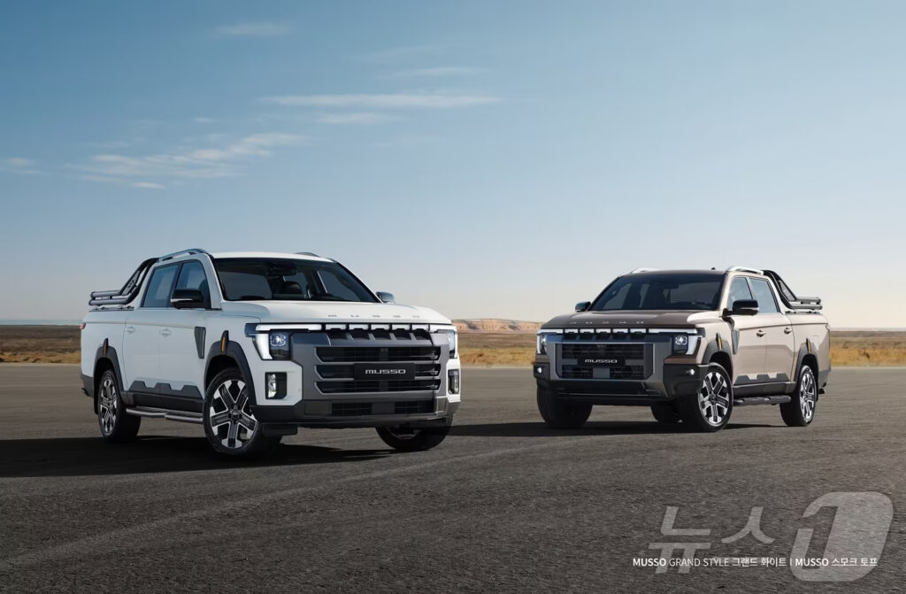 "쌍용차 잘 나간 이유 있었네"…아빠들 "역시는 역시" 감탄 터진 이유 2 KGM 차세대 무쏘 공개