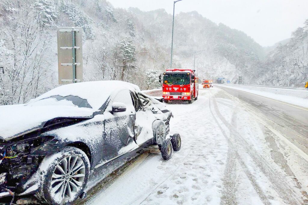 겨울철 크루즈 컨트롤 위험