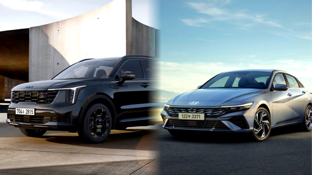 “SUV 전성시대인데도”...‘9위→2위’ 기적 쓴 ‘국산 세단’, 믿기 힘든 ‘역주행’의 이유? 1 기아 쏘렌토, 현대차 아반떼