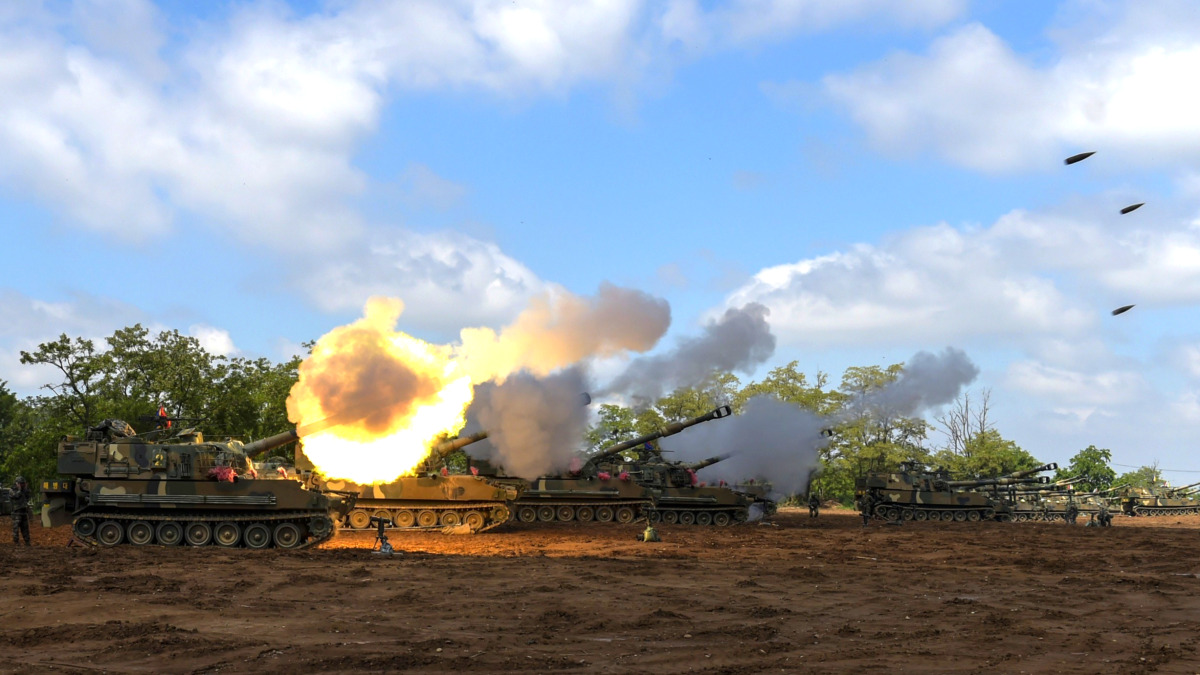 포탄 사격 훈련