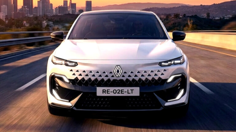 르노 필랑트 세단 예상도