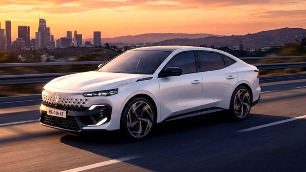 르노 필랑트 세단 예상도