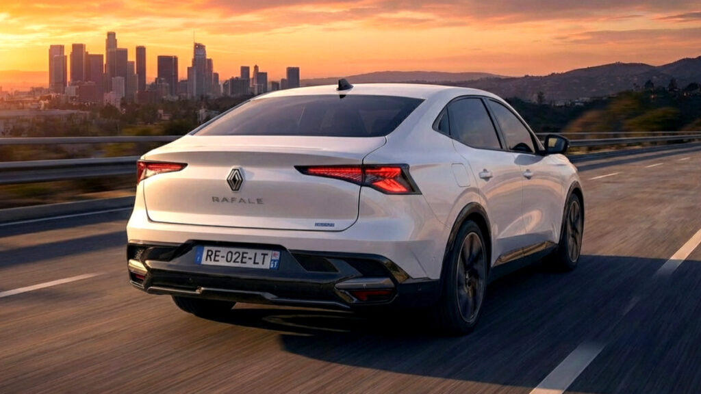 르노 필랑트 세단 예상도