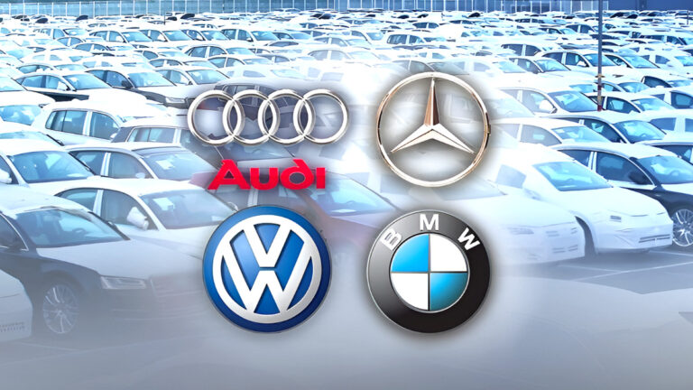 아우디, 벤츠, BMW, 폭스바겐