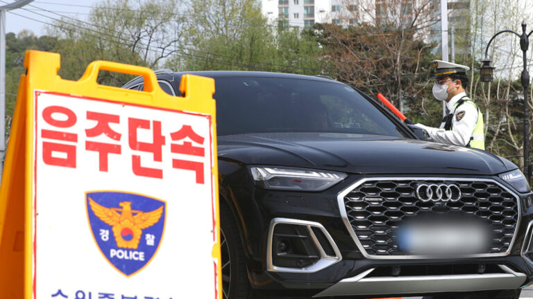 숙취 운전의 위험성