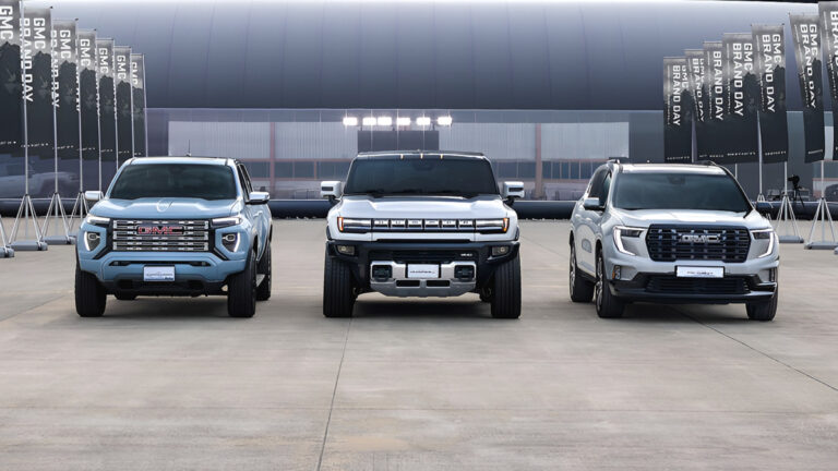 GMC 신차 3종 (아카디아, 캐니언, 허머 EV)