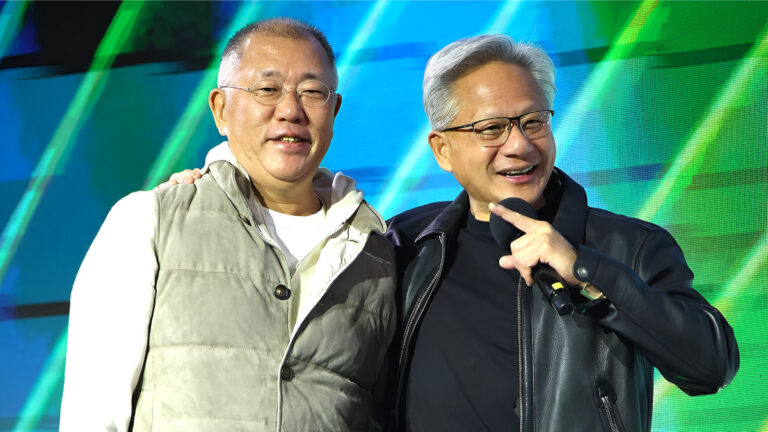 젠슨 황 엔비디아, 정의선 현대차