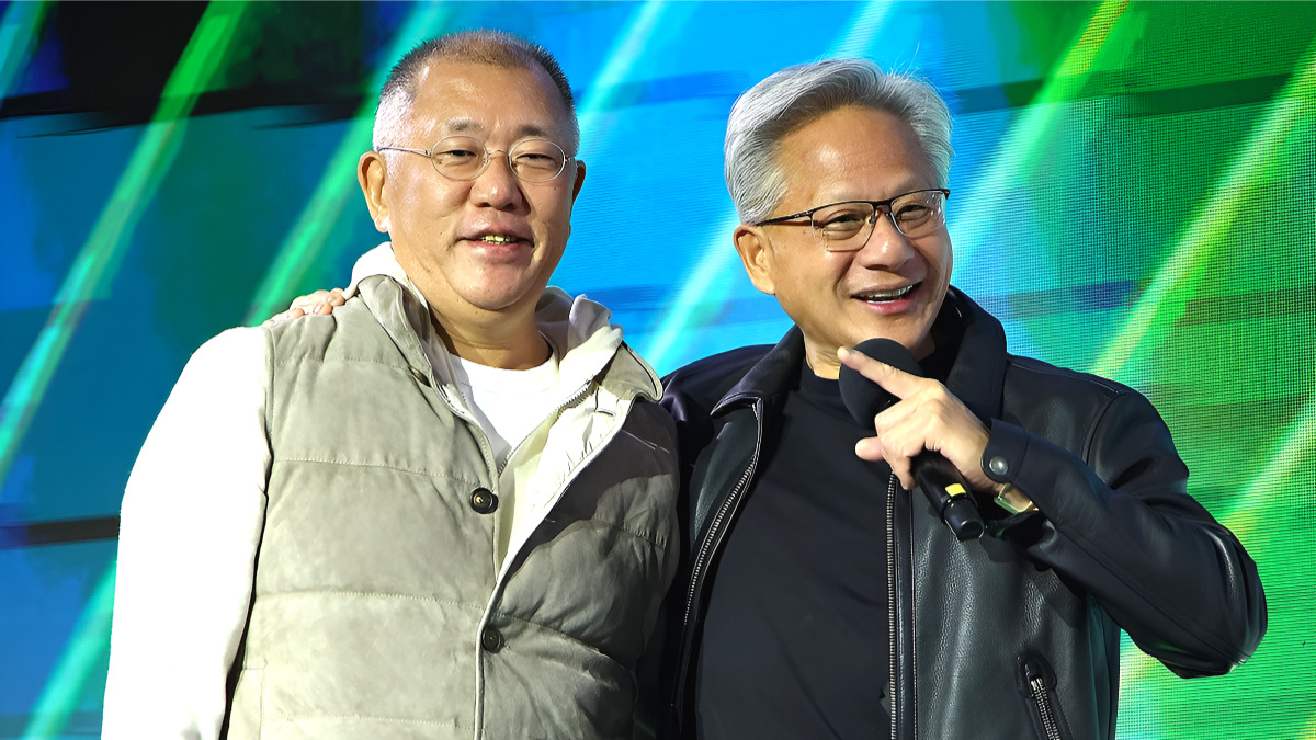 젠슨 황 엔비디아, 정의선 현대차