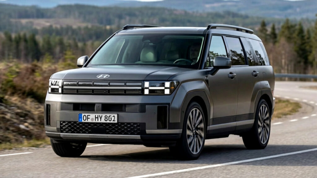 "싼타페가 이렇게 변한다고?"…환골탈태 스파이샷에 쏘렌토 오너들 '발칵' 4 싼타페 2027년형 부분변경 모델