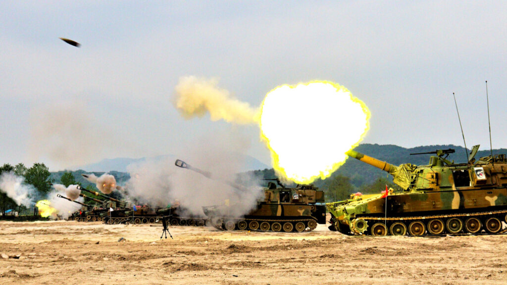 포탄 사격 훈련