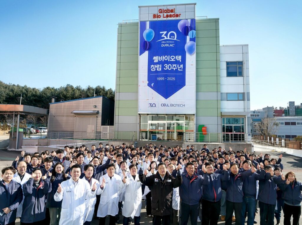 K-유산균 덴마크 점유율