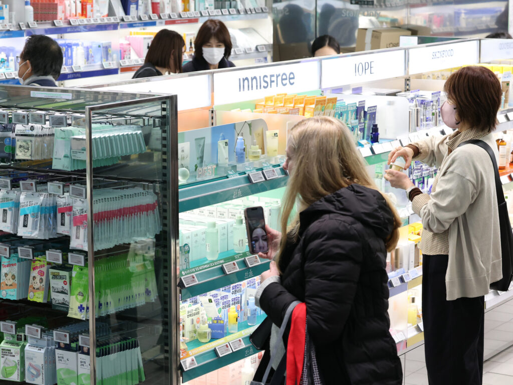 상하이 올리브영 등장