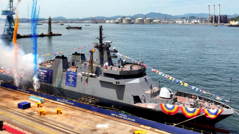 라자 술라이만급 원양 초계함