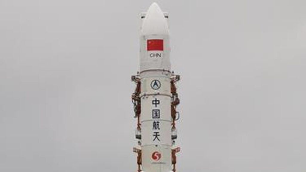 중국 로켓 수직 착륙