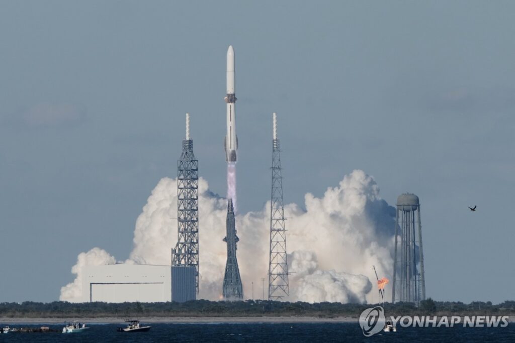 중국 로켓 수직 착륙