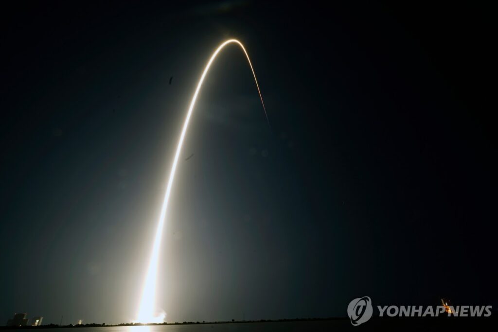 중국 로켓 수직 착륙