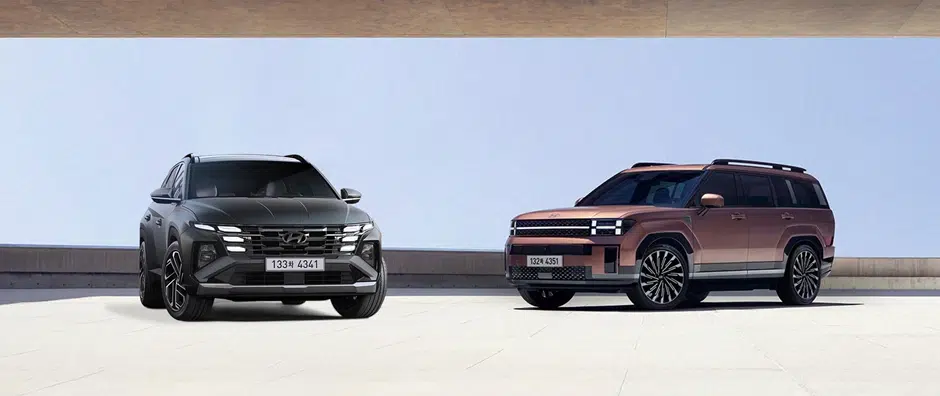 현대차 투싼, 싼타페