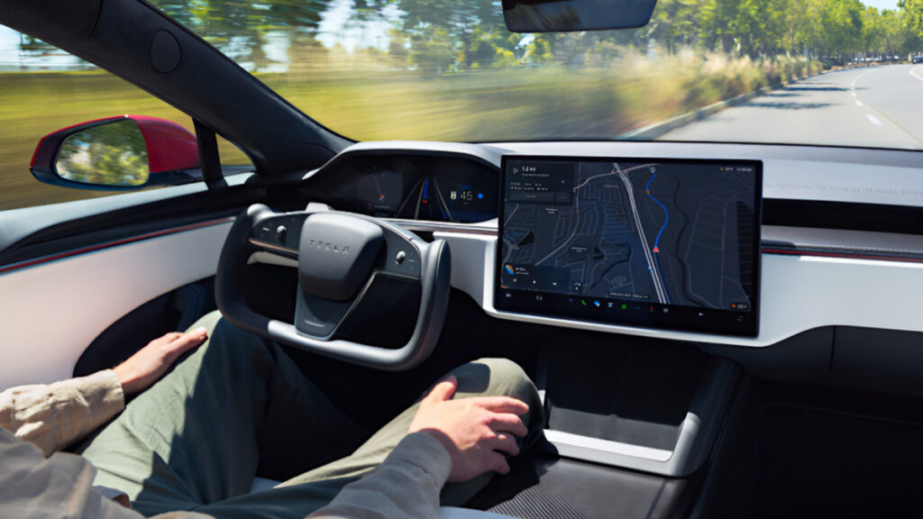 중국 테슬라 요크 스티어링 휠 퇴출