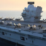 영국 항공모함 '퀸 엘리자베스'호