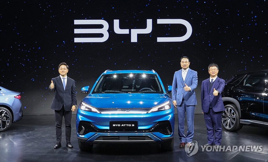 BYD 충전 속도 발전