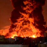 공습 받은 이란