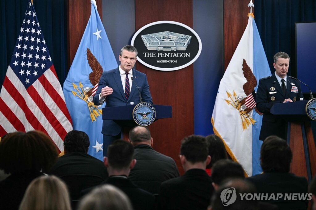 국방차관 북핵 문제 언급