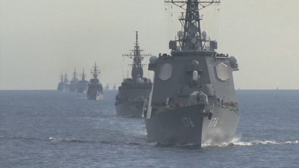 해상자위대 기뢰 제거 검토