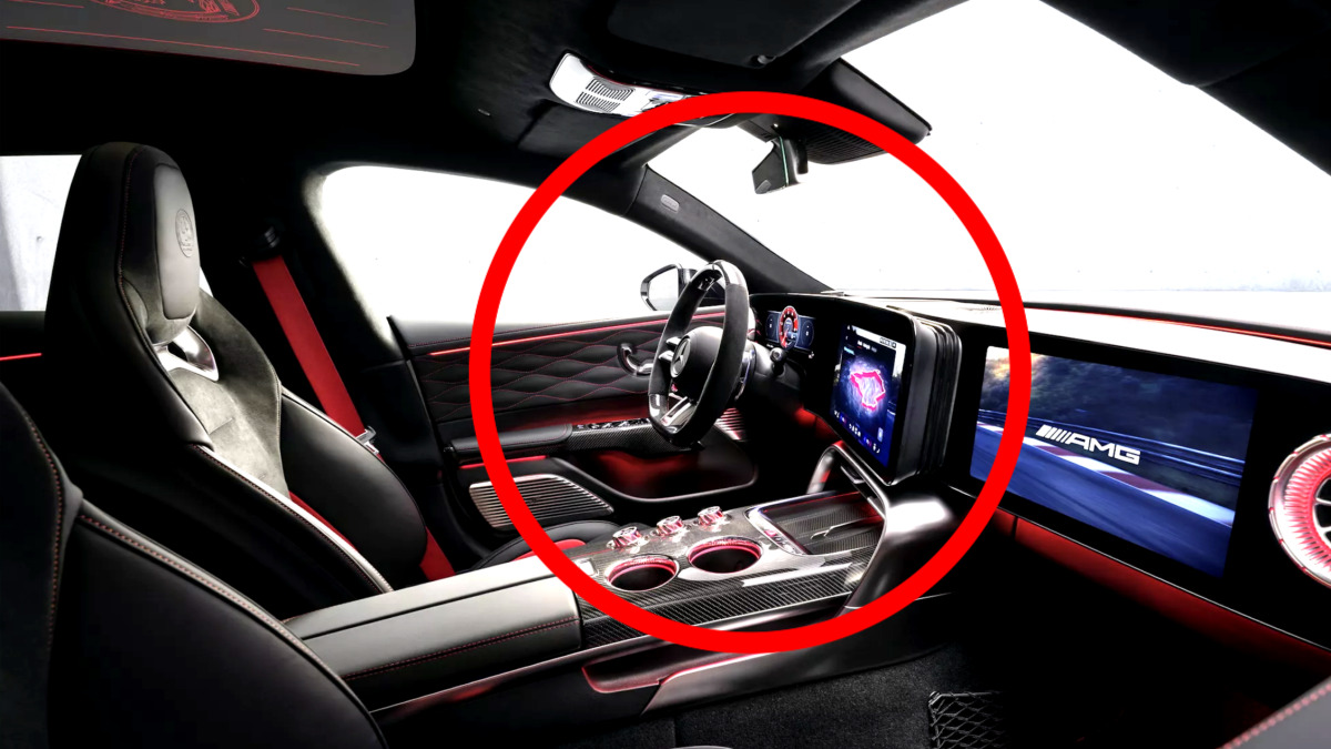 벤츠 전기차 실내