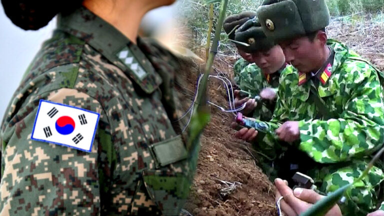 북한 신형 전차 훈련