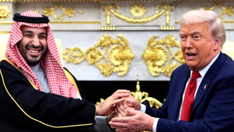 빈 살만과 트럼프