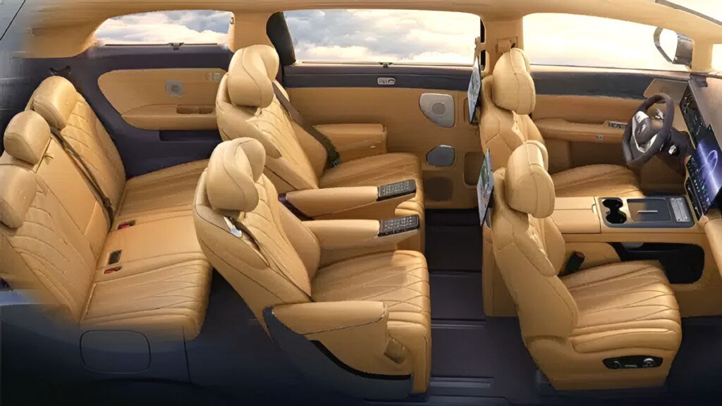 BYD 덴자 D9 전기 MPV 패밀리카