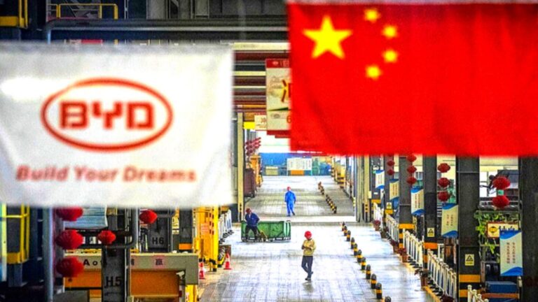 BYD 연간 이익 감소