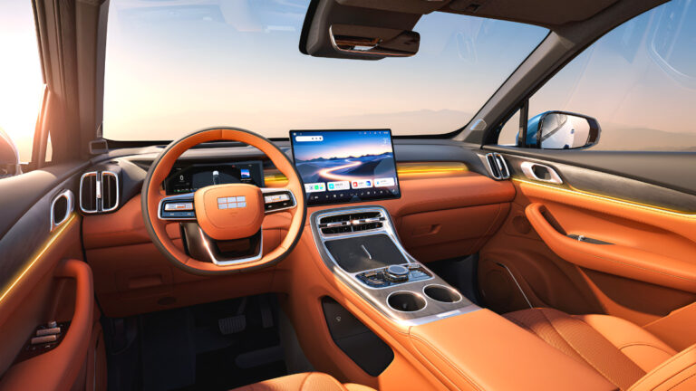 지리자동차 갤럭시 M7 PHEV 제원 공개