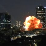 이스라엘을 강타한 이란 미사일