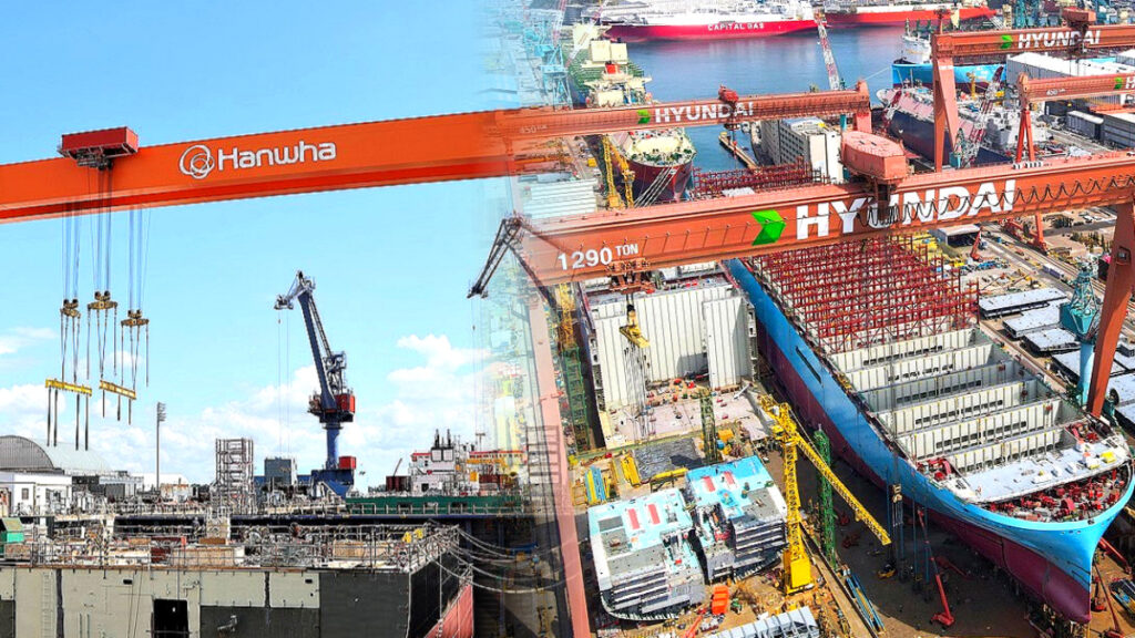 “현대·한화 믿고 샀더니 대박 났네”…10년 줄줄이 꼬인 옆나라와 비교되자 ‘함박웃음’ 1 HD현대중공업, 한화오션