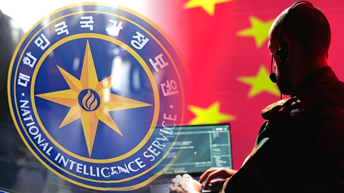 국가정보원, 중국 해커