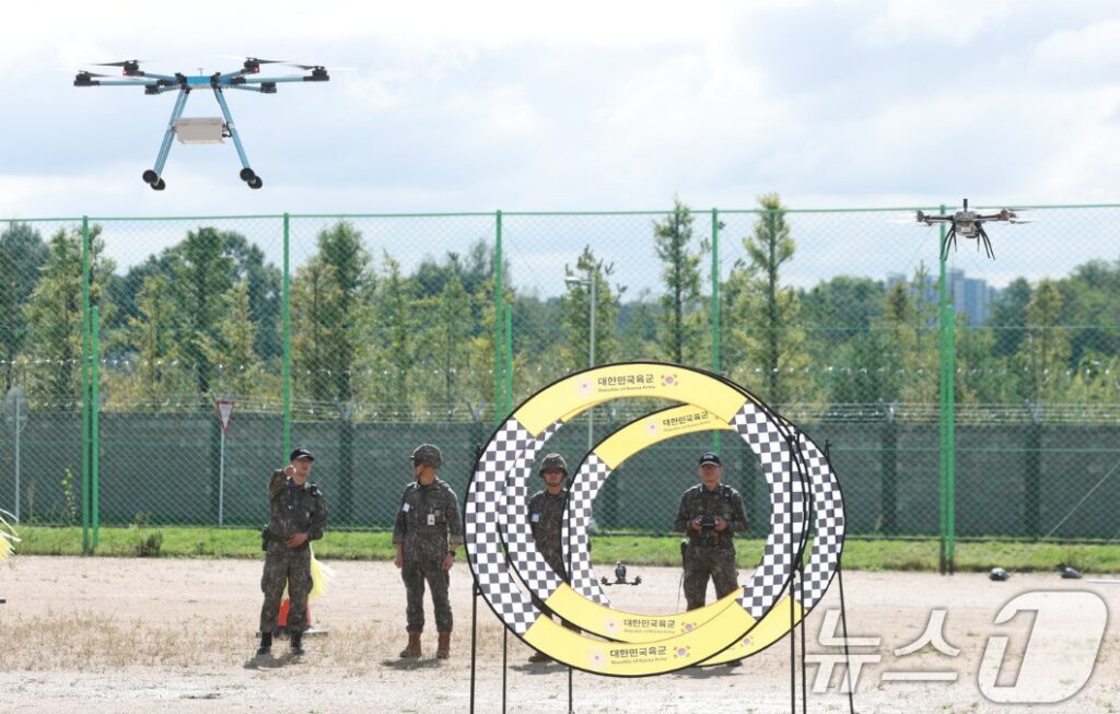 한국 예비군 드론 교육